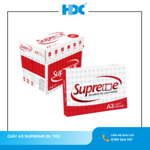 Giấy Photo A3 Supreme DL 70