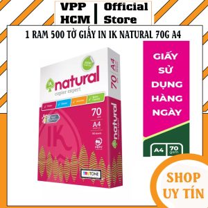 Giấy Photo A4 Natural 70G
