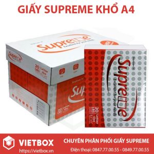 Giấy Photo A4 Supreme DL 70