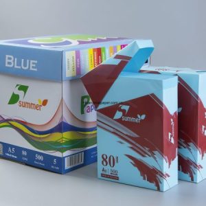 Giấy photo màu A4 Summer biển 80gsm