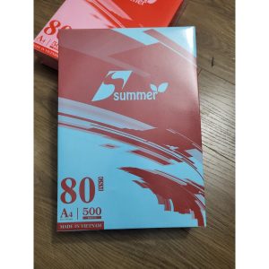 Giấy photo màu A4 Summer cốm 80gsm