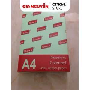Giấy photo màu A4 Summer cốm 80gsm