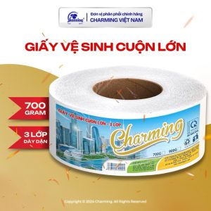 Giấy vệ sinh công nghiệp Jumbo 700g- dày