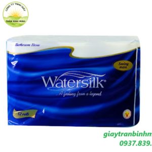 Giấy Vệ Sinh WATERSILK Không Lõi 12 Cuộn