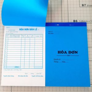 Hóa Đơn Bán Lẻ A5 2 Liên