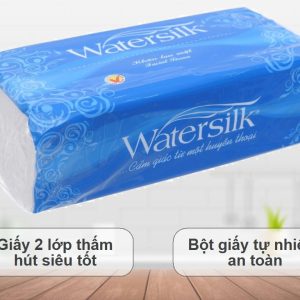 Khăn giấy rút Watersilk gói 200 tờ
