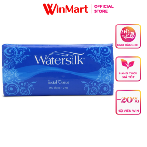 Khăn giấy rút Watersilk gói 200 tờ