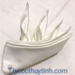 Khăn lau ly Airline lớn màu trắng 45x60cm