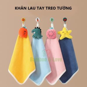 Khăn lau tay móc treo