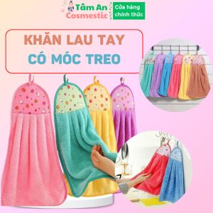 Khăn lau tay móc treo