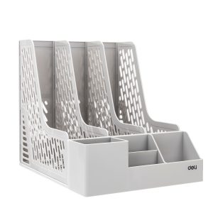 Alternative view of Giá tài liệu 3 ngăn kèm cắm bút deli Z00112