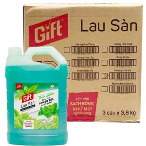 Lau sàn Gift Bạc Hà 3.8kg