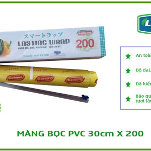 Màng bọc thực phẩm PVC EU300 (30cmx200m)