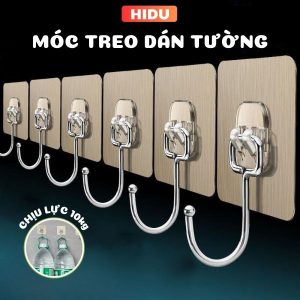 Móc dính tường to Inox