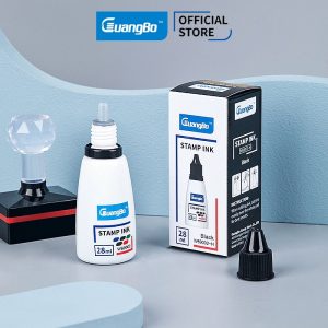 Mực dấu Guangbo W69002 28ML Đen