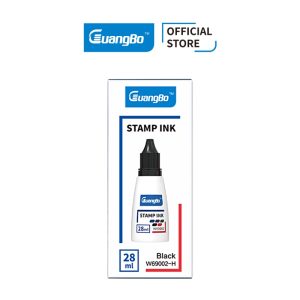 Mực dấu Guangbo W69002 28ML Đen