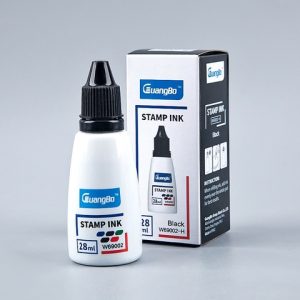 Mực dấu Guangbo W69002 28ML Đỏ