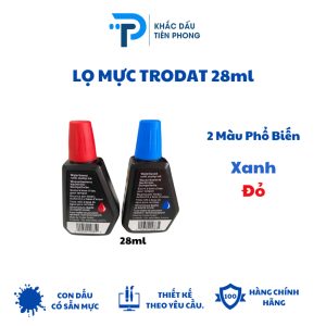 Mực dấu Xanh 28ML Trodat