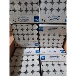 Nến tealight 100 viên cháy 4h, không mùi, không khói