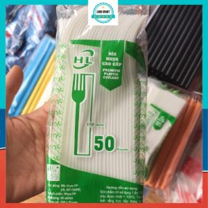Nĩa nhựa dùng 1 lần (50c/túi)