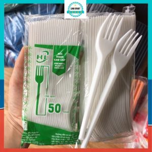 Nĩa nhựa dùng 1 lần (50c/túi)
