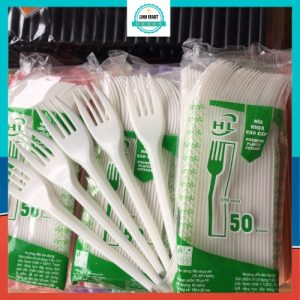 Nĩa nhựa dùng 1 lần (50c/túi)