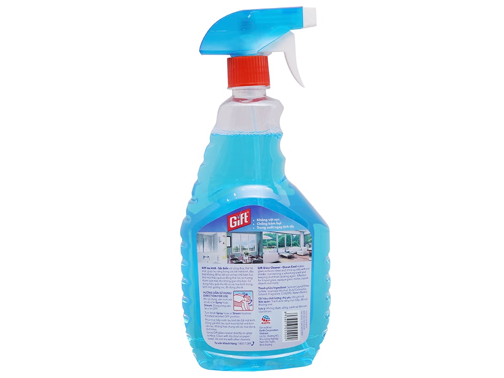 Lau kính Gift Sắc biển 800ml - Ảnh 3