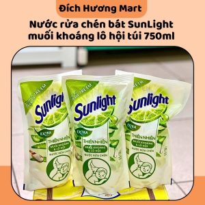 Nước rửa chén Sunlight 750 ml Túi