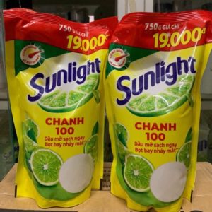 Nước Rửa Chén Sunlight Chanh túi 750ml