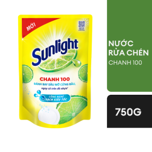 Nước Rửa Chén Sunlight Chanh túi 750ml