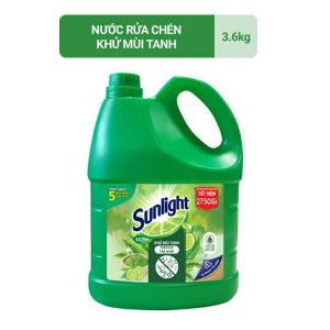 Nước Rửa Chén Sunlight Muối Khoáng Và Lô Hội 3.6kg