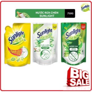 Nước Rửa Chén Sunlight Muối Khoáng Và Lô Hội 750ml