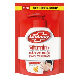 Nước Rửa Tay Lifebuoy Bảo Vệ Vượt Trội túi 400g