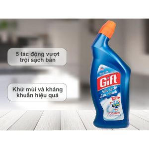 Nước tẩy bồn cầu Gift đậm đặc 600ml