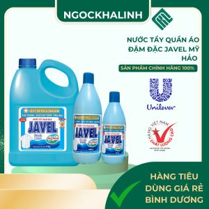 Nước tẩy đậm đặc Javel-Mỹ Hảo chai 550g