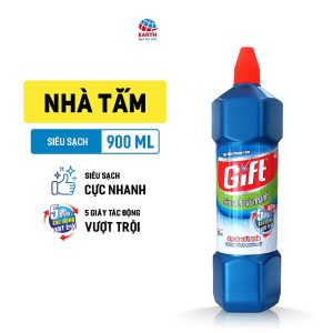 Nước tẩy nhà tắm gift siêu sạch 900ml
