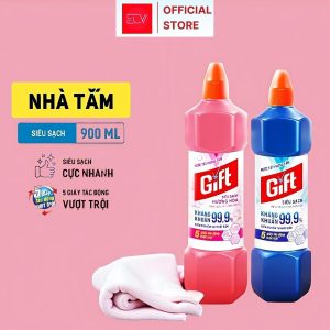 Nước tẩy nhà tắm gift siêu sạch 900ml