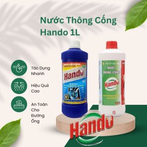 Nước thông cống Hando 1L