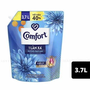 Nước xả Comfort giữ màu 1 lần xả hương ban mai, túi 3.8L