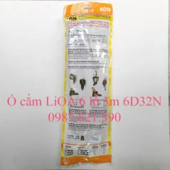 Ổ Cắm Lioa 6D32N 6 ổ 3 chân dây 3m - Ảnh 3