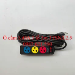 Ổ cắm lioa 3 ổ dây 3m 3TSN3.2.5