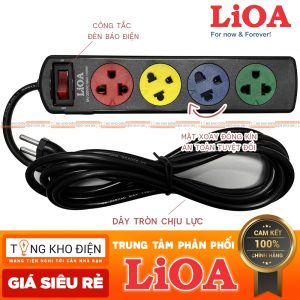 Ổ cắm Lioa 4TSN 3.2.5 dài 3m