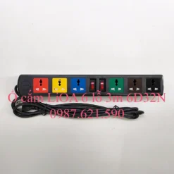 Ổ Cắm Lioa 6D32N 6 ổ 3 chân dây 3m