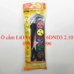 Alternative view of Ổ Lioa 3 chạc 6 ổ cắm 6DND3.2.10 dây 3m