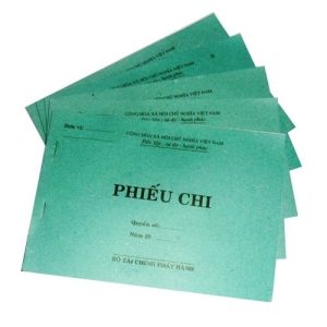 Phiếu Chi A5 1 Liên