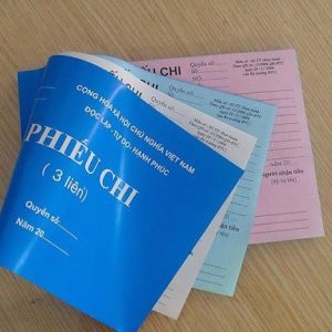 Phiếu Chi A5 3 Liên