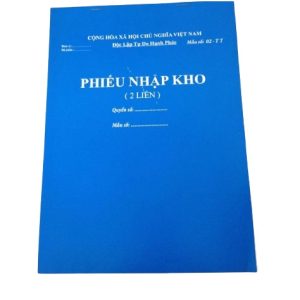 Phiếu Nhập Kho A4 2 Liên