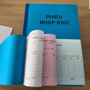 Phiếu nhập kho A4 3 Liên (100 trang)