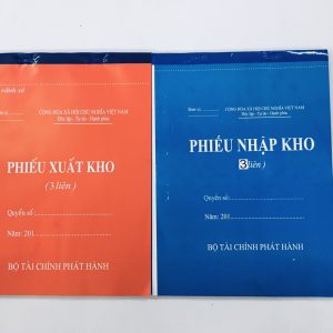 Phiếu Nhập Kho A4 3 Liên (60 trang)