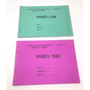 Phiếu Thu A5 1 Liên